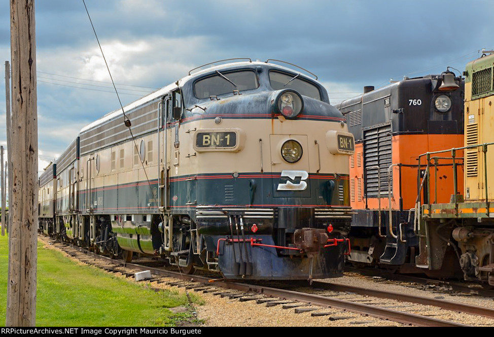 Burlington Northern F-9A Diesel Locomotive